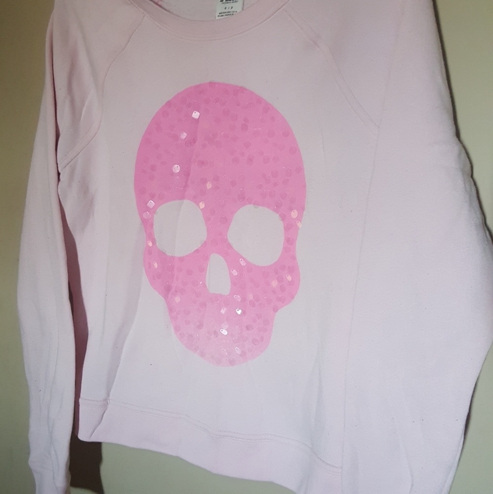 PINK Victoria's Secret Small Rare skull